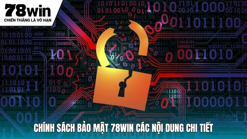 Chính sách bảo mật 78win và các nội dung chi tiết
