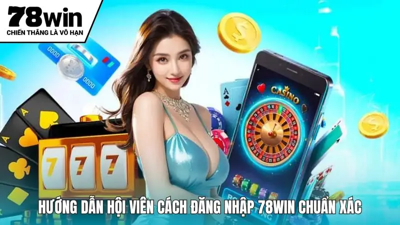 Hướng dẫn hội viên cách đăng nhập 78win chuẩn xác