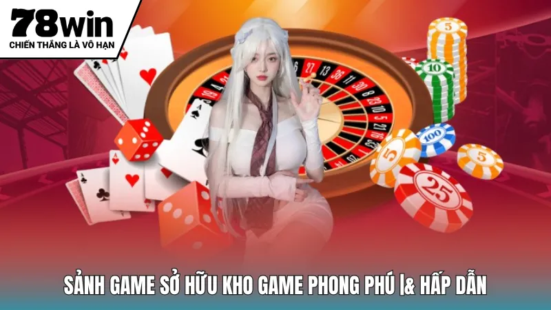 Sảnh game sở hữu kho game phong phú |& hấp dẫn